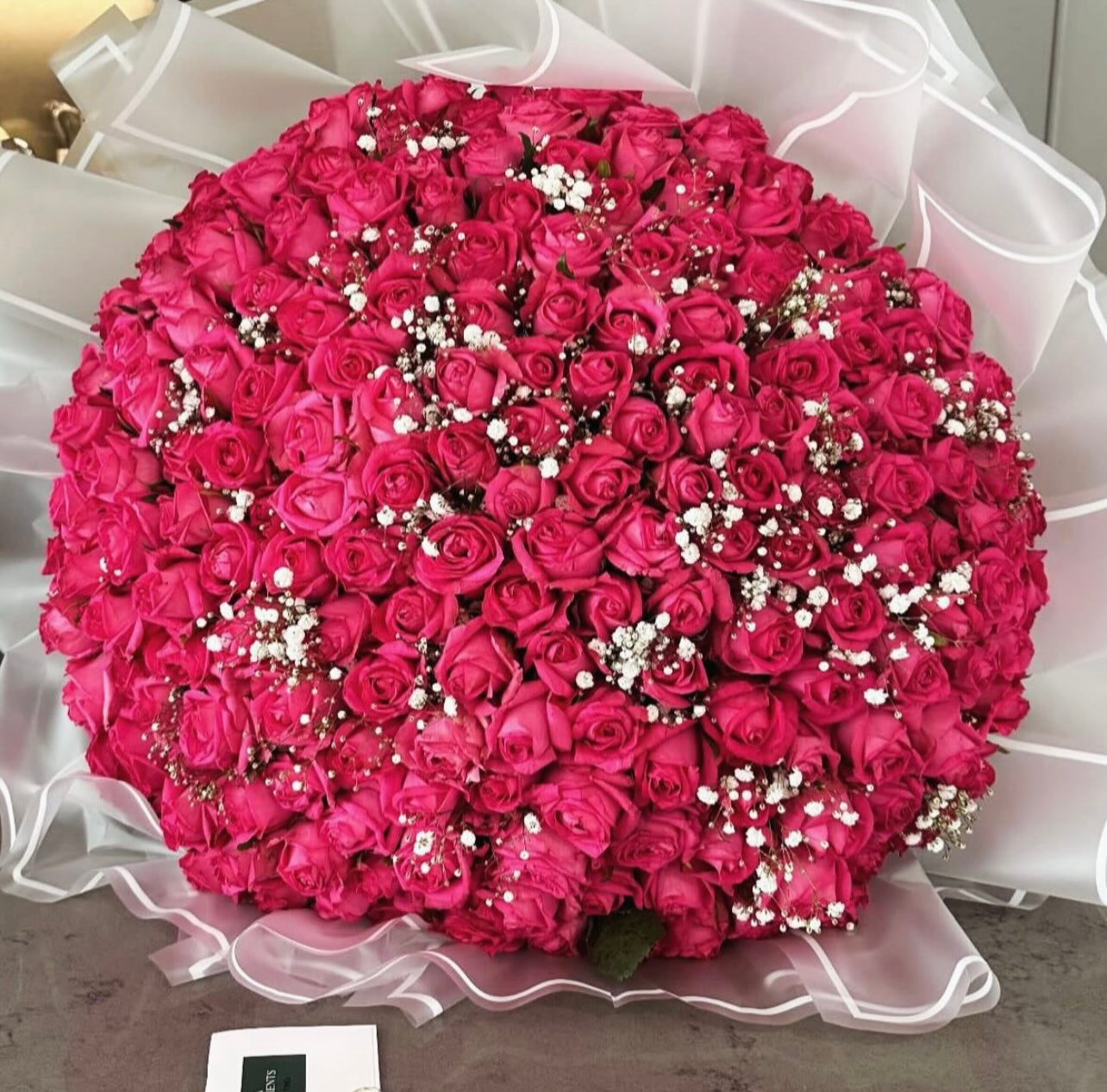 200 Pink Roses